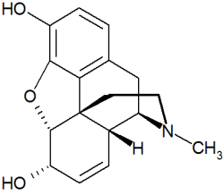 chemick vzorec morfnu